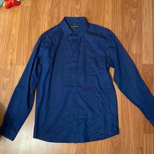 Men’s Navy blue button down